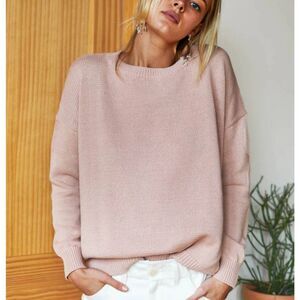 Emerson Fry Carolyn Sweater - Muted Clay Organic sz Large